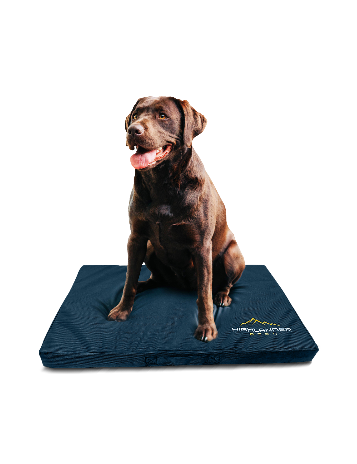 Highlander Waterproof Dog Kennel Bed, Crate Mat, Memory and Orthopedic Foam