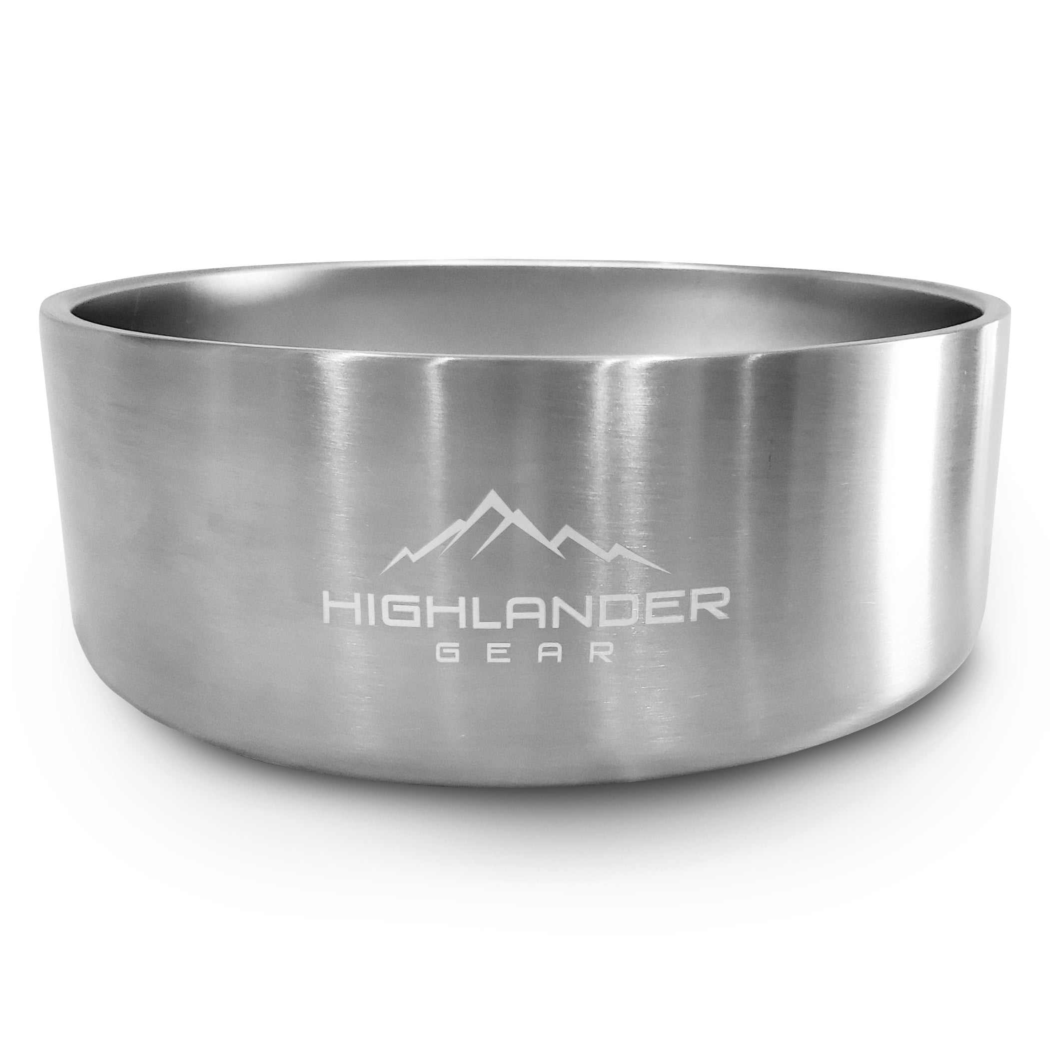 Highlander Gear Stainless Steel Dog Bowl