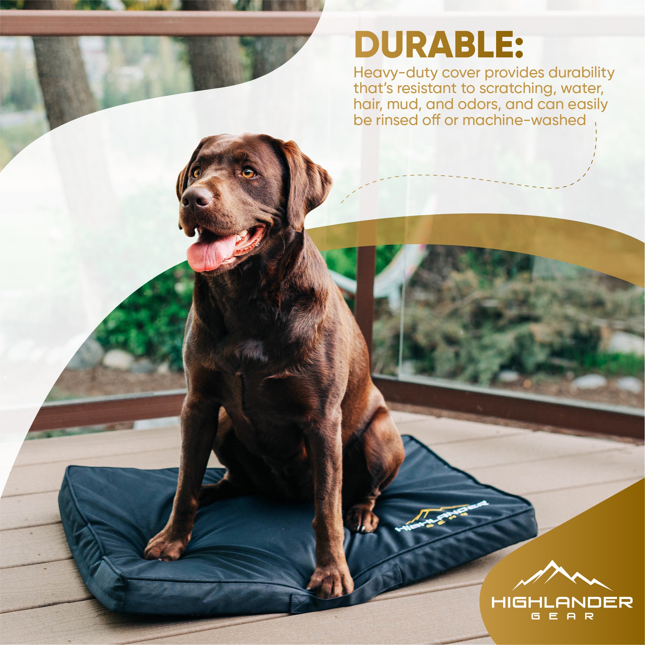 Waterproof dog deals crate mattress